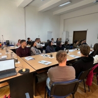 Day 1 at the University of Oradea and our brains are already in grow mode 🌱